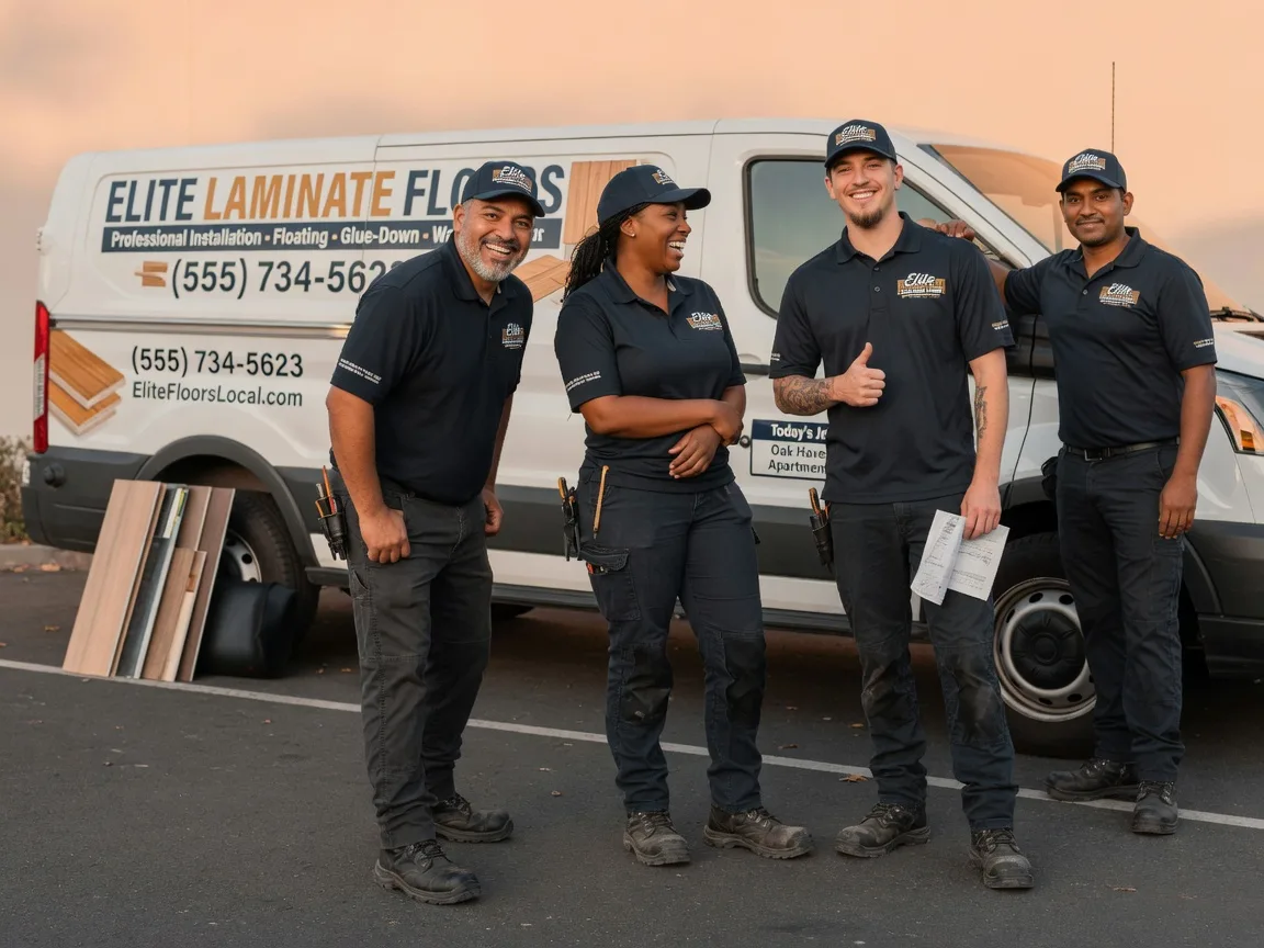 Laminate flooring installation company in Republic, PA